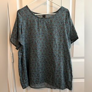 SHEIN Floral Print Blouse